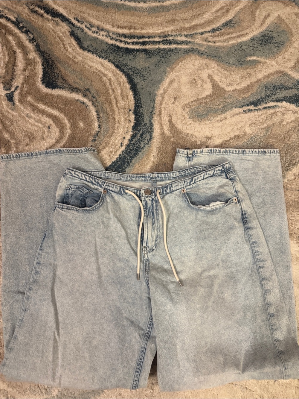 GAP Light Blue Wide Leg Jeans